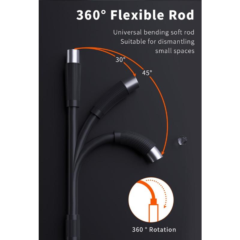 Kingsdun 120 In 1 Electric Precision Screwdriver Handy Tool Bag