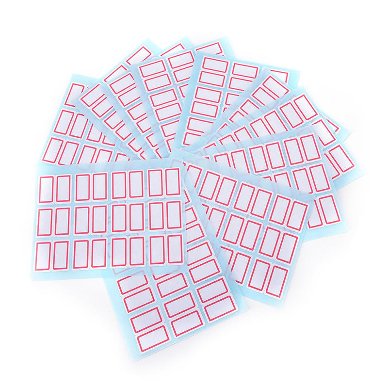 

1 упаковка самоклеящихся липких белых этикеток, записываемых именных наклеек, пустая этикетка для заметок 24mm x 27mm