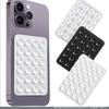 Square 24-Hole Thickened Silicone Phone Holder Suction Cup Sticker