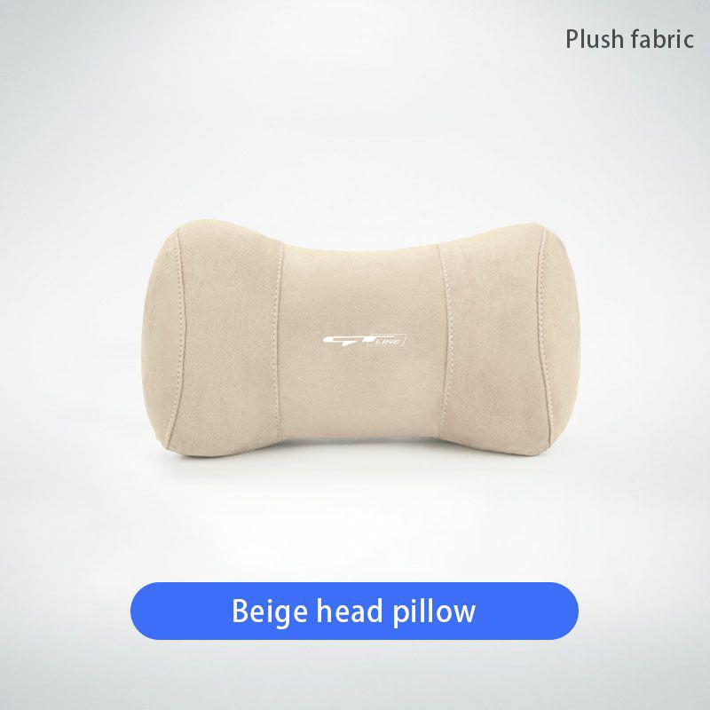 BTSOM1 Car Seat Headrest Memory Cotton Cervical Spine Protection Pillow For Kia KN GT-Line Sportage Ceed Rio Picanto Sorento Soul