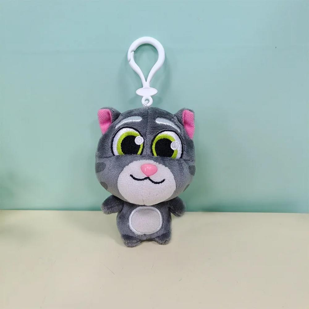 Talking Tom And Friends Plush Toys Tom Angela Soft Stuffed Dolls Cartoon Plushie Keychain Pendant Kids Birthday Christmas Gifts