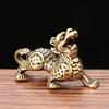 Symbolic Brass Fengshui Dragon Statue Figurine for Fengshui Wealth Gift