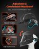 Welding Helmet Auto Darkening, 100 X 59.4 Mm True Color Welding Hood, Solar-Powered Welder Mask with 4 Arc Sensors, Wide Shade 4/5-9/9-13 for TIG MIG
