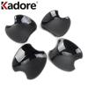 For Toyota Raize     2024 2025 Carbon Fiber Car Side Door Handle Bowl Cover Trim Protector Overlay Accessories