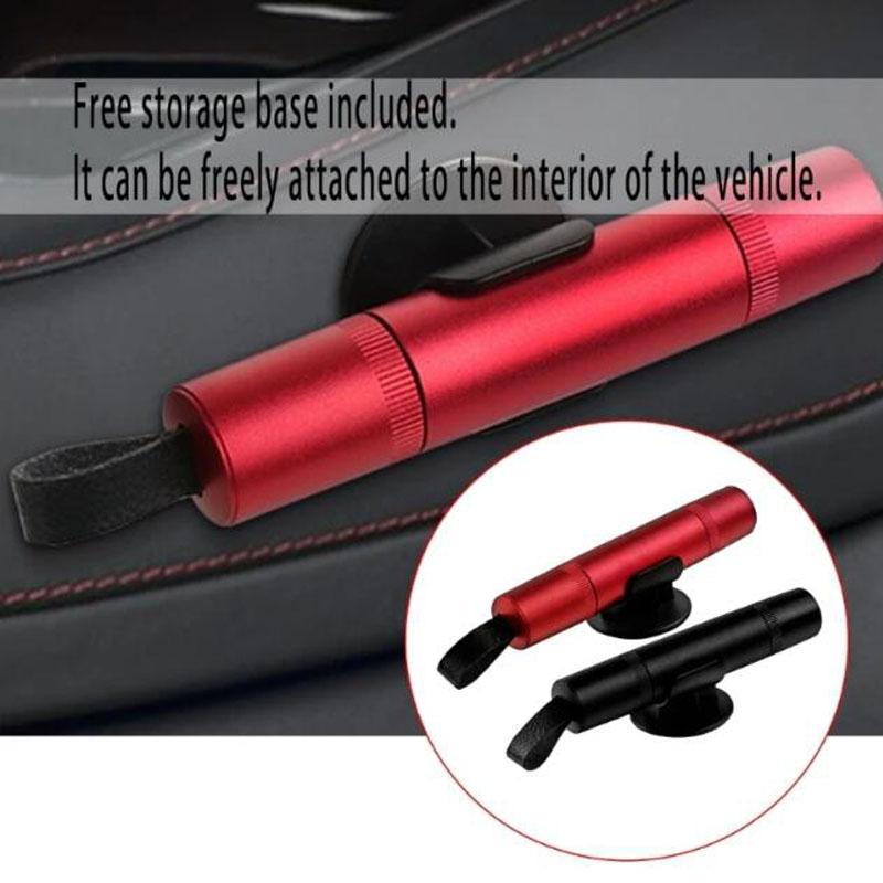 Automotive Safety Hammer For Emergencies Featuring Metal Construction Easy Grip Design Rapid Evacuation In Crisis Moment M4YD