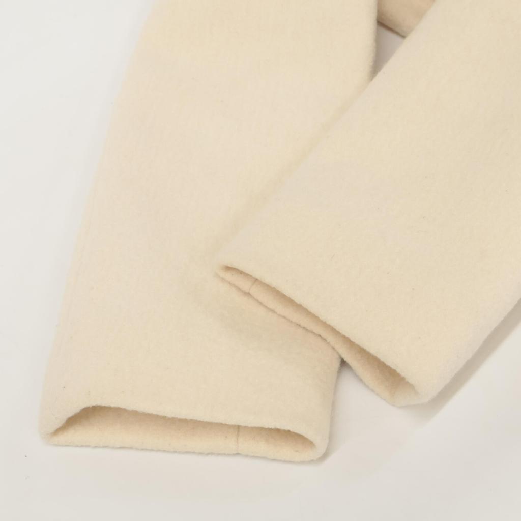 Jil Sander JSPN152110 Ivory Wool Coat/Jacket Coat 34 IvoryUsed