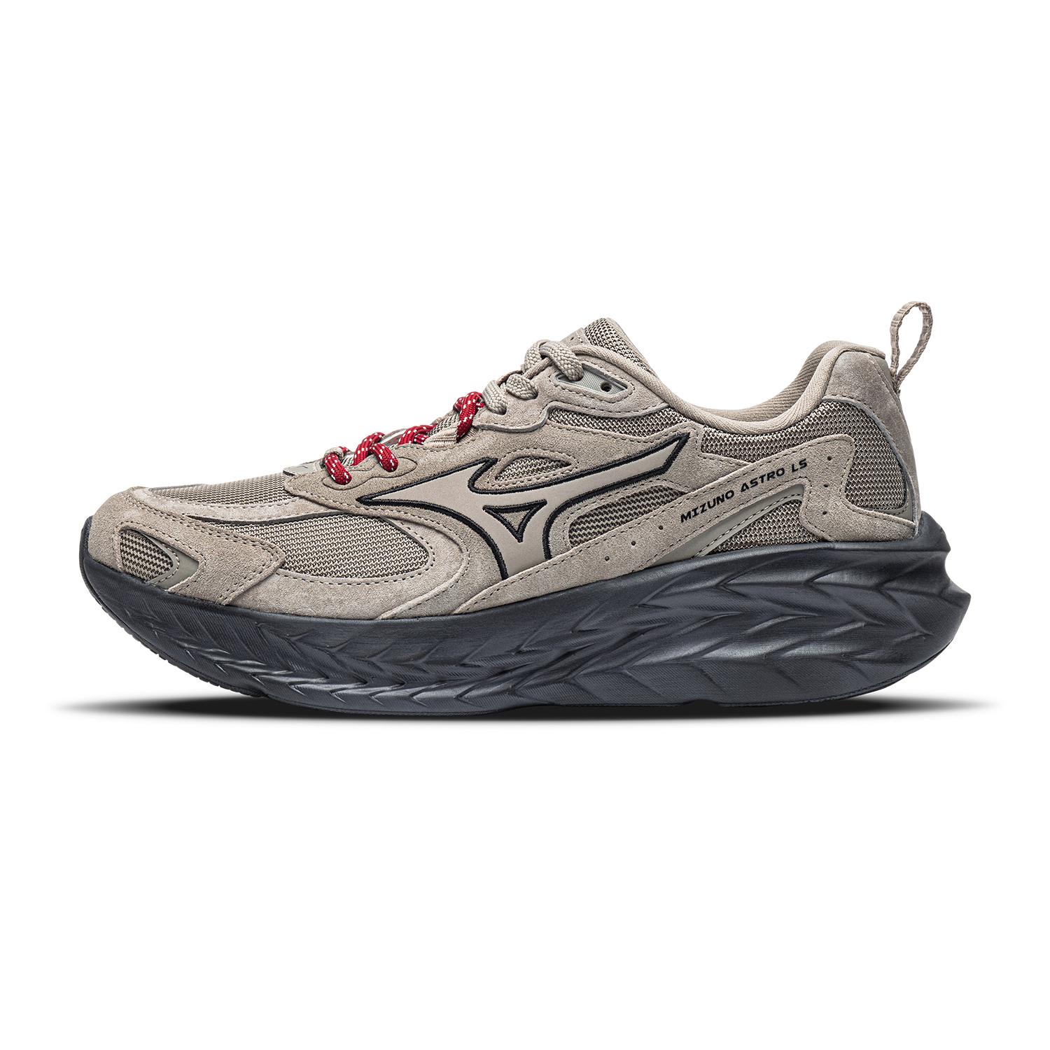 Chaussures de course Mizuno ASTRO LS Unisexes Basses Gris Huile Boue 44.5