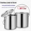 Ізольований відерце для води з нержавіючої сталі з кришкою