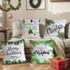 Nordic Style Simple Christmas Pillow Case Sofa Pillow Office Living Room Decoration Waist Cushion Home Backrest Cushion