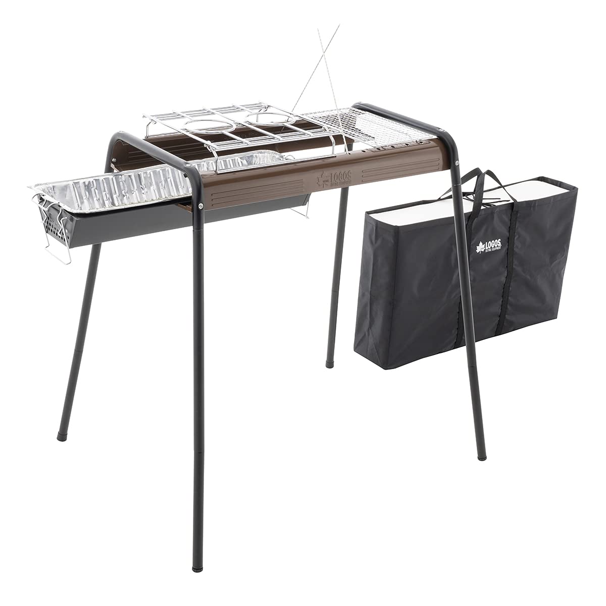 

LOGOS Modern Cooking Grill L Complete 81061630 Brown Width 85 x Depth 65 x Height cm eco-logosave [When assembled] (approx.) 80/36