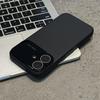 Офіційний великий прозорий силіконовий чохол для iPhone 17 Air 16 15 14 13 12 Pro Max, гладкий, фланелевий, матовий, протиударний Funda