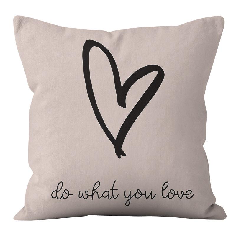 Kissenbezug Kissen Kreative Abstrakte Kunst Gestreiftes Gesicht Sofa Schlafzimmer Dekor Zuhause Auto Moda