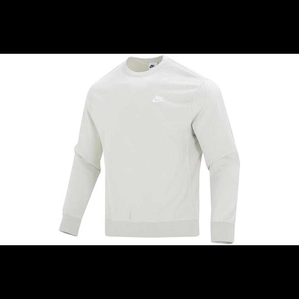 Nike Sweatshirts Men's Gray Crew Neck Moderate Regular BV2667-072
