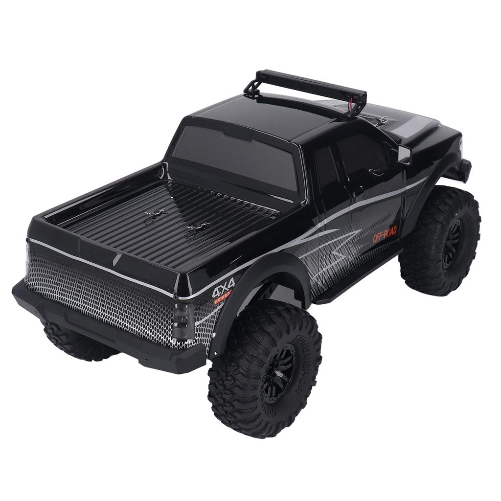 RC Crawler 110 Scale 2.4GHz 4WD LED Light 1500mAh 15kmh Rubber Tires RC Climbing Car with 2