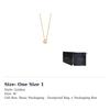 SAINT LAURENT Brass Necklaces Unisex Gold 651779-Y1500-8030