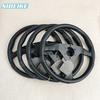 JDM 350mm Montecarlo Tarzı Direksiyon Simidi Evrensel Modifiye Yarış Spor Düz Direksiyon Simidi