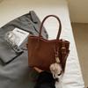 Fashion Portable Tote Bag Versatile Shoulder Women's Bag Premium Messenger Bag Casual Retro Bucket Bag