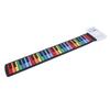 Roll Up Piano Keyboard with Speaker 49 Keys Foldable Colorful USB Rechargeable Silicone Electronic