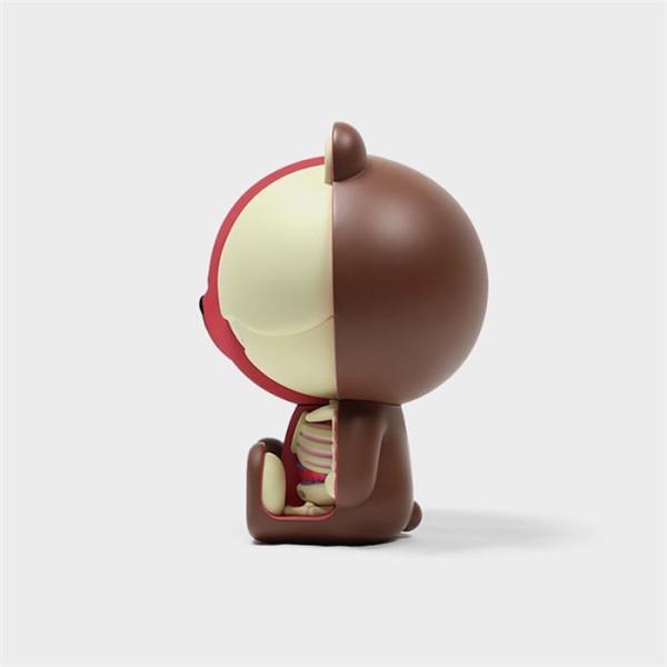 その他 K24 BROWN FIGURE LINE friends LINE FRIENDS BROWN MEDIUM-SIZED DOLL (COUPLE) ORIGINAL