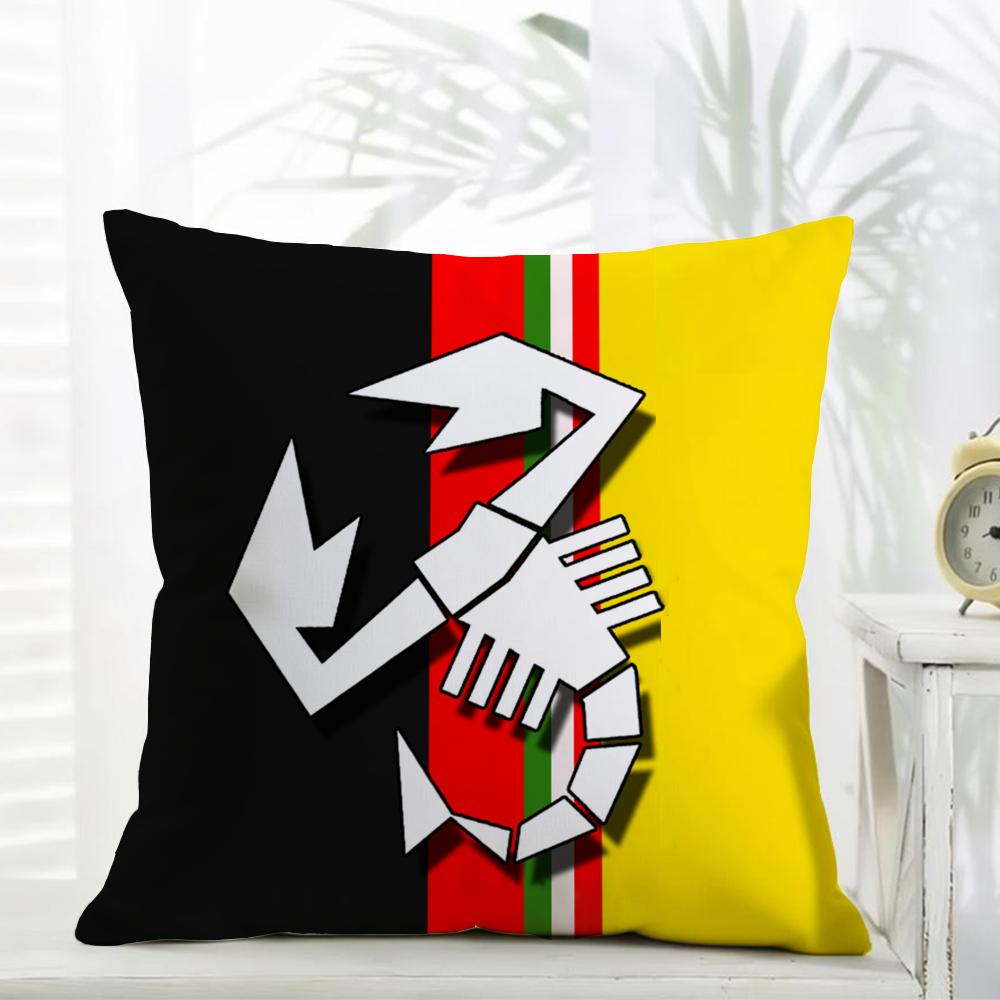 AAbarth Scorpion Cushion Cover Daily Washable Linen Pillowcase Soft  for Sofa Bed Home Room Decor