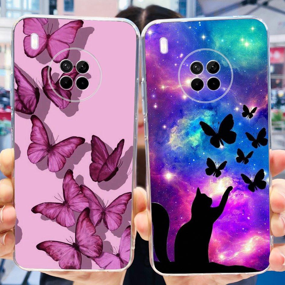 For Huawei Y9a Case Cover For Huawei FRL-22 FRL-23 FRL-L22 FRL-L23 Nova Y9a Phone Case Soft Silicone Clear Protection Funda Capa