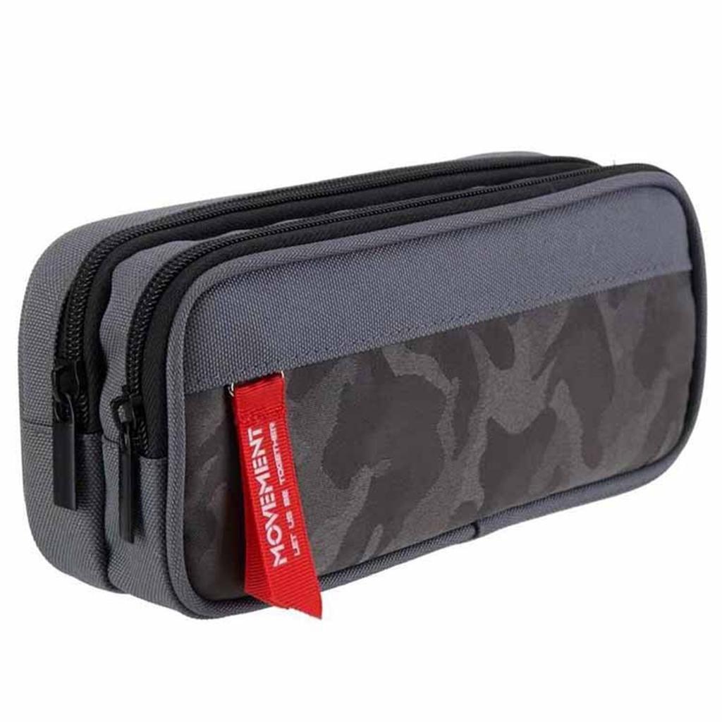 Ougeya Shop Flerlager Stor kapacitet Student Blixtlås Penna Förvaringsfodral Pen Väska Organizer