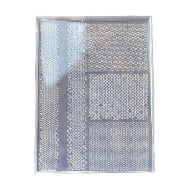 

Elastic French Lace Silicone Mold Flexible Nail Art Tools For DIY Nail Decorations And Jewelry Crafting Accessories