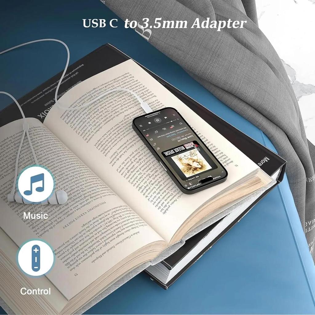 USB C To 3.5mm Earphone Adapter Audio Converter Jack for iPhone 15 Samsung Type-C Headphone Connector 3.5mm Jack USB CGood Product