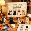 Kit per Perline Animali Fai da Te Set Creativo Gatto 3D con Perline per Decorazione Scrivania Libreria Bomboniere Capodanno Lezione d'Arte in Ufficio Regalo Festivo
