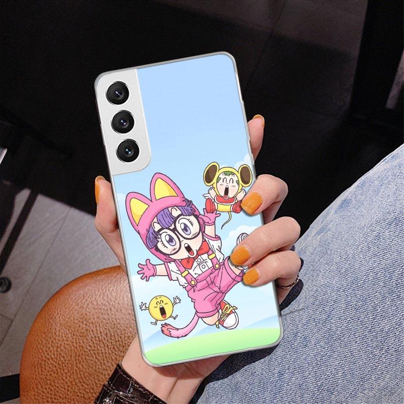 Arale Dr Slump Phnoe Case for Samsung Galaxy S26 S25 Edge S23 S24 Ultra S22 Plus S21 S20 FE Unique Cover Soft Coque Galaxy S25 S