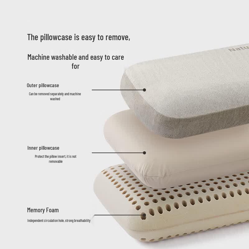 Naturehike Memory Foam Square Pillow