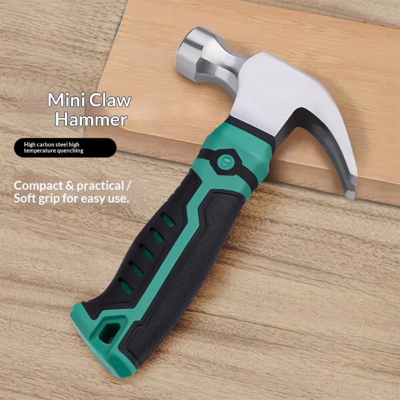 Multipurpose High Carbon Steel Hammer Featuring Pry Bar Capability For Home And Outdoor Use Nailing Prying and Fixing Job