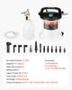 VEVOR Brake Bleeder Kit, 3L Brake Fluid Extractor with 1L Siphon Refilling Bottle & 13 Hose Connectors