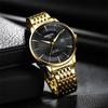 Brand Fashion Men'S Watch, Fashion Simple Watch Men'S, Luminous Waterproof Steel Belt Quartz Watch