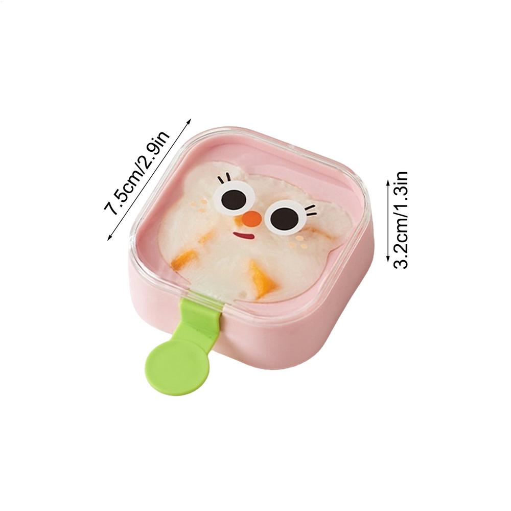 

пищевые формы для мороженого, легко извлекаемые, поднос для эскимо, мороженое, многоразовые, с крышками для палочек, форма для льда, кухонные аксессуары розовый