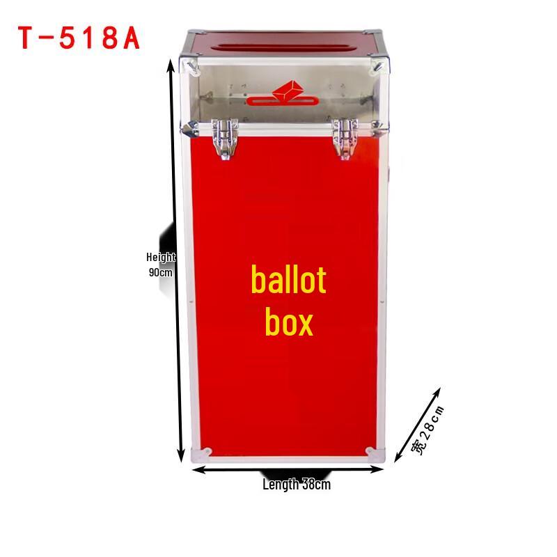 Floor-standing Aluminum Ballot Box