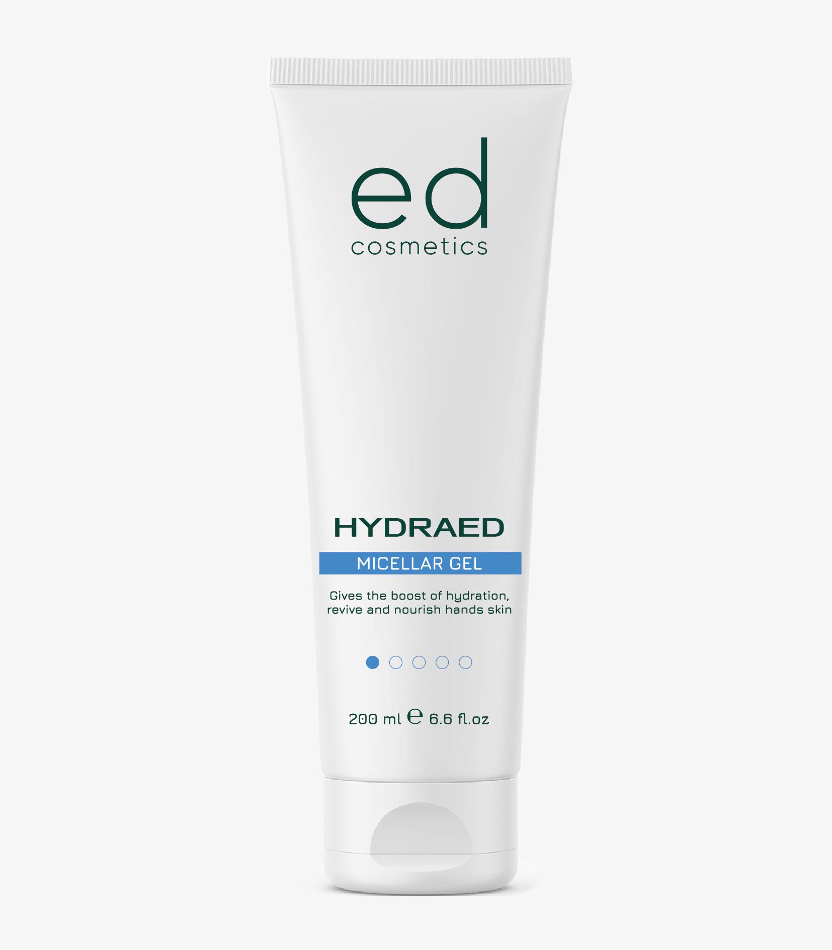 

Увлажняющий мицеллярный гель HYDRATION MICELLAR GEL ED Cosmetics 200 мл