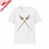 Crossed Sword Graphic Printed Fencing Fencer Tshirt Vintage Style Casual Fahsion Loose Unisex Tshirt Cotton Short Sleeve Y2k Tees