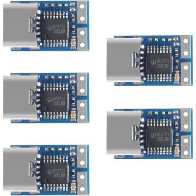PDC004-PD PD-Decoy-Modul, USB-C PD 9V 12V 15V 20V DC Festspannungs-Triggermodul 5A Typ-C-Buchse Eingang für Notebook