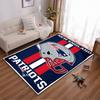 New England Patriots Helmet Design Rug Non-slip rug suitable for living room and bedroom sofas.