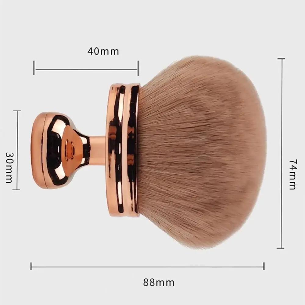 Extra Large Body Makeup Brush For Self Tanner Leg Makeup 88mm Wide-headed Brush Sunscreen Face Back Makeup Brush Wet Dry Use