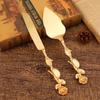 2Pcs Wedding Cake Knife and Shovel Pizza Bread Knife Wedding Supplies Cake Knife Triangle Bread Shovel Baking Tools