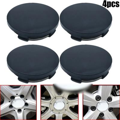 4Pcs 60MM Universal Car Hub Center Covers Car Vehicle Wheel Hub Center Cap Cover Anti-Rust Protection Covers Caps