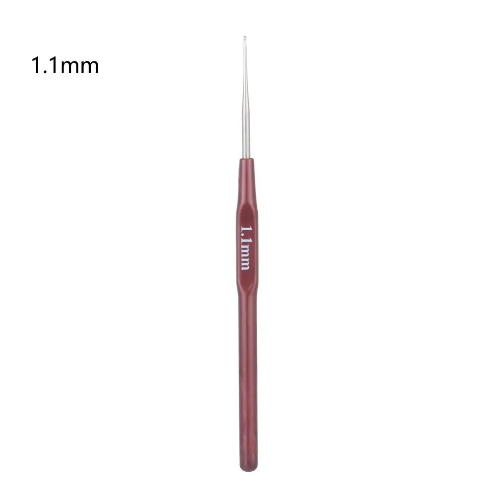 1 Pc Crochet Hook Mix 0.5mm-2.7mm Small Size Yarn Weave Knitting Needles For Lace Dolls DIY Tools 16 Sizes Hooks