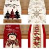 Red Pine Christmas Kitchen Table Decoration Farmhouse Home Holiday Party Decoration Tablecloth