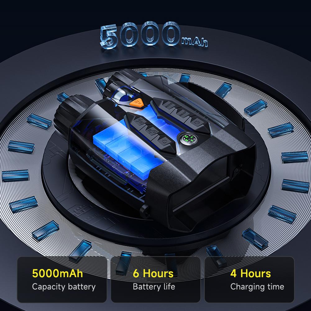 Infrared Night Vision Goggles 10 X Digital Zoom Infrared Binoculars 3inch IPS Screen Night Vision IR Goggles for Outdoor Camping