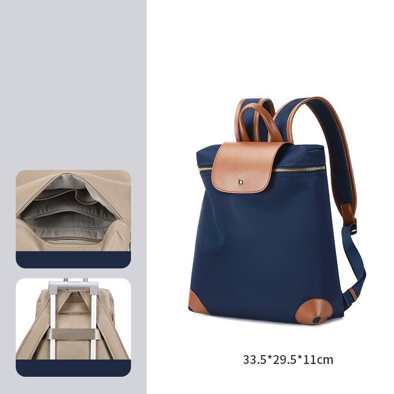 

Женский рюкзак против кражи, повседневная дорожная сумка, водоотталкивающая нейлоновая ткань темно-синий