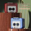 Llavero Colgante Reproductor de Cassette Retro - Mini Reproductor de Música
