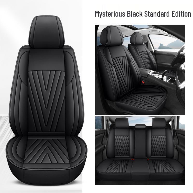 Universal All-Season Leather Car Seat Cover and Cushion