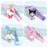 Cartoon Style Silicone Keychain Pendant For Students And Couples Cute Souvenir Gift For Bags And Cars
